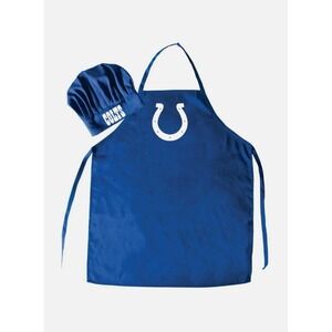 NFL Indianapolis‎ Colts BBQ Grilling Cookout Summer Chef Apron Hat Set